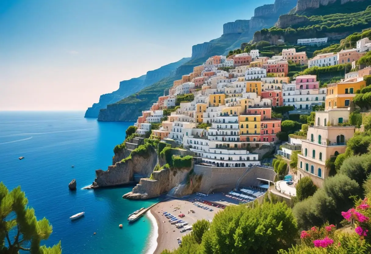 Flygplatser i närheten av Sorrento illustration