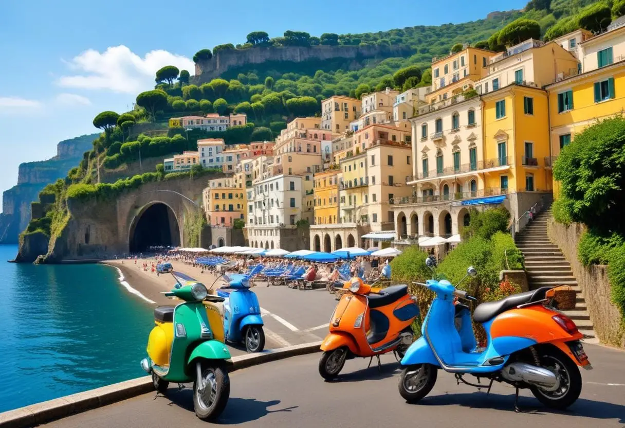 Hyra moped i Sorrento – så gör du! illustration