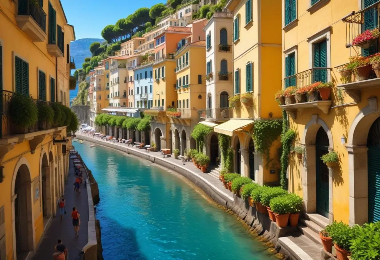 Långtidsboende i Sorrento illustration
