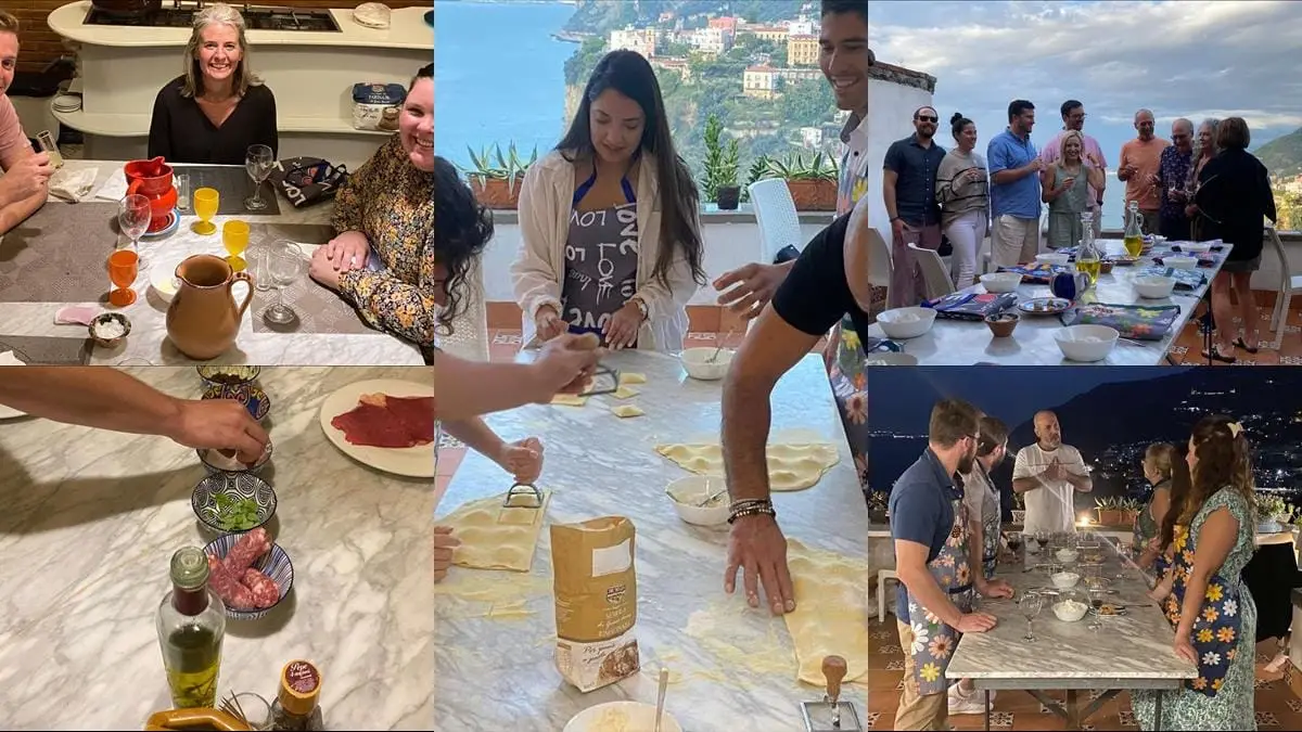 Pizza pasta e dolce vita för en autentisk italiensk upplevelse illustration