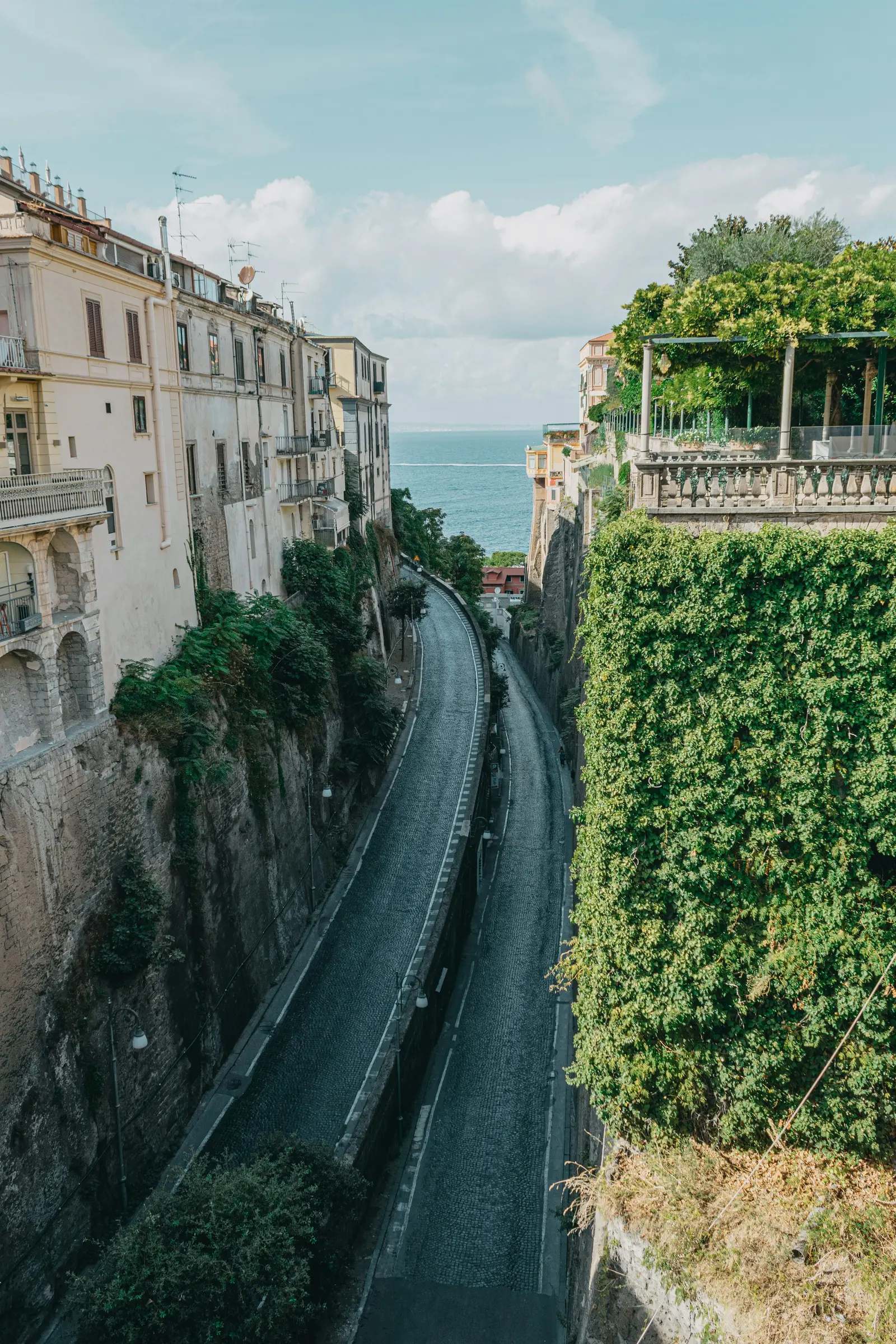 Tåg i Sorrento